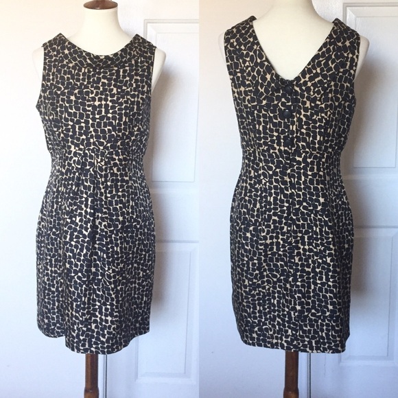 Donna RIcco Silk Dress Sleeveless  Patterned 8 - Picture 1 of 7